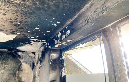 fire damage restoration